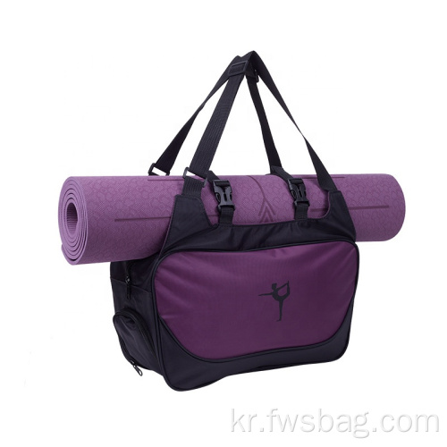 맞춤형 방수 체육관 가방 요가 매트 휴대용 가방